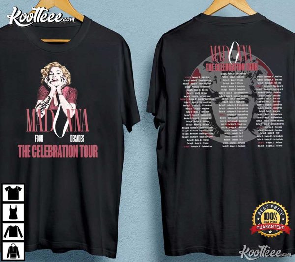 Madonna The Celebration Tour 2023 T-Shirt