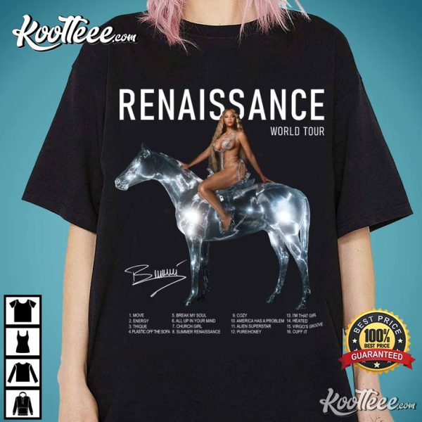 Beyoncé Renaissance World Tour 2023 Gift For Fans T-Shirt