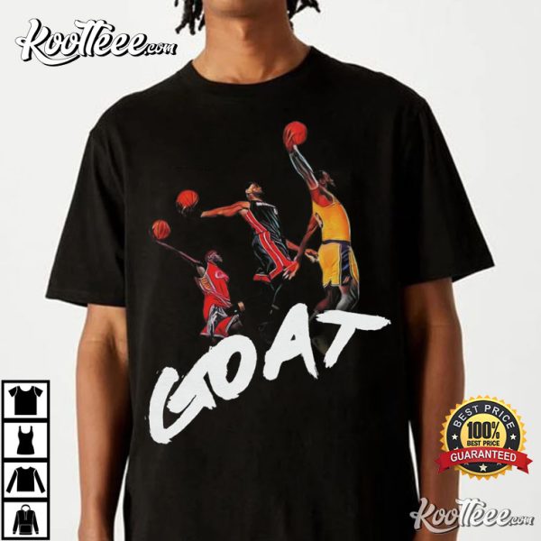 Lebron James Los Angeles Lakers All Time Scoring Goat T-Shirt