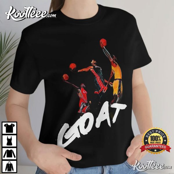 Lebron James Los Angeles Lakers All Time Scoring Goat T-Shirt