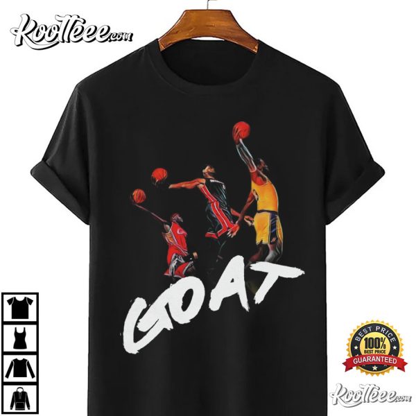 Lebron James Los Angeles Lakers All Time Scoring Goat T-Shirt