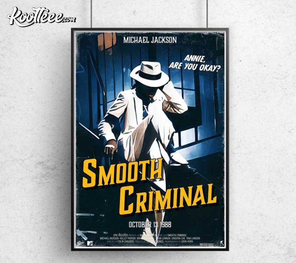 The Most Favorite Music Video Smooth Criminal By Michael Jackson Poster