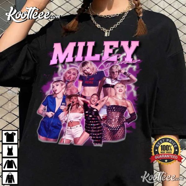 Miley Cirus Vintage 90s Gift For Fans T-Shirt