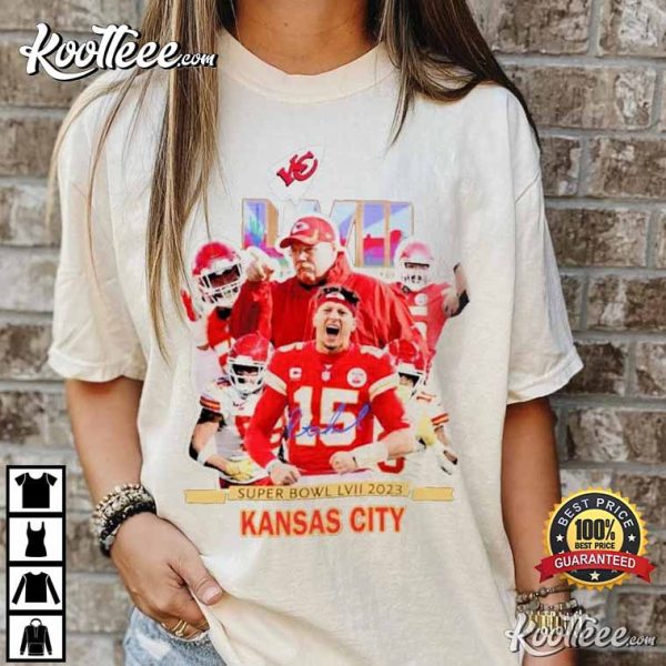 Kansas City Chiefs Team 2022 Bowl Champions T-Shirt