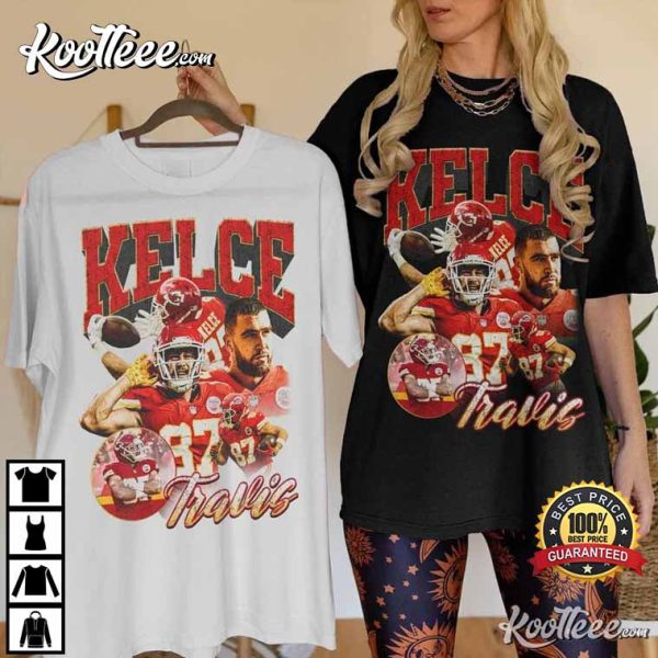 Travis Kelce Super Bowl Champs KC Fan Merch T-Shirt