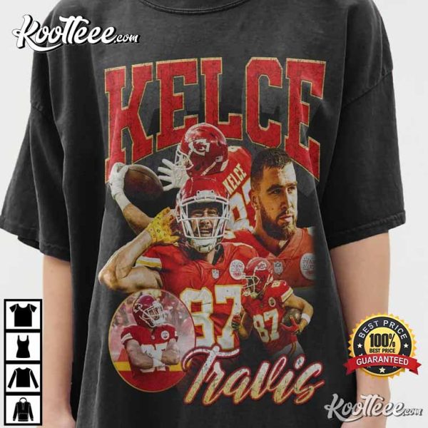 Travis Kelce Super Bowl Champs KC Fan Merch T-Shirt