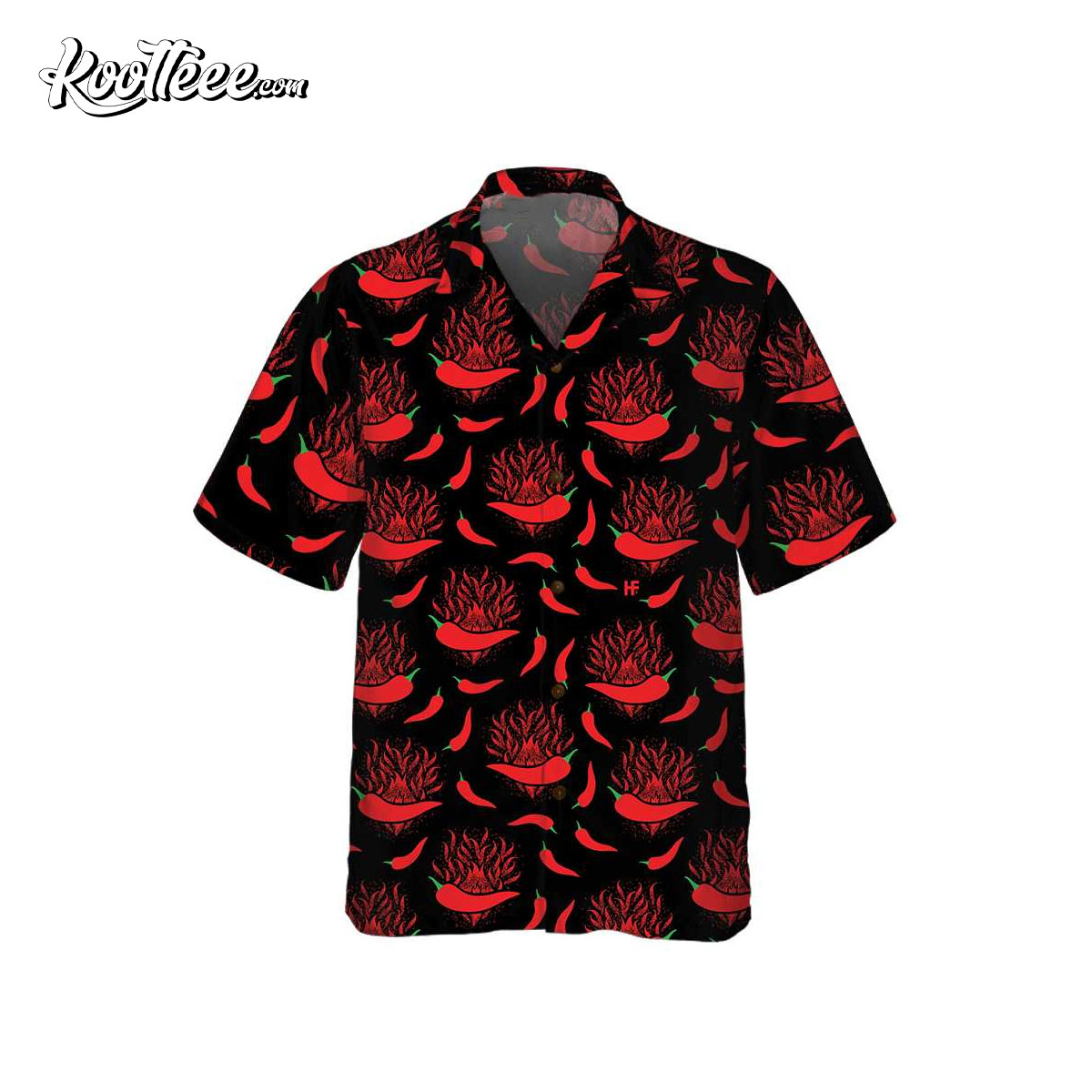 Red Hot Chilli Pepper Funny Hawaiian Shirt