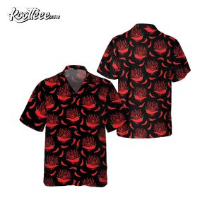 Red Hot Chilli Pepper Funny Hawaiian Shirt 4