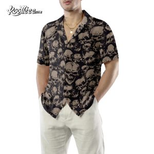 Skull And Cool Hawaiian Shirt 2
