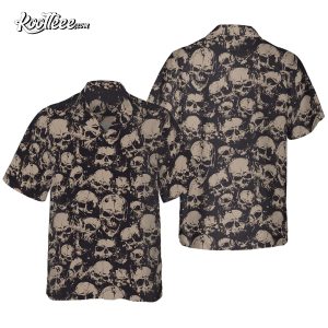 Skull And Cool Hawaiian Shirt 3