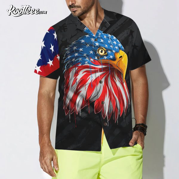 The American Eagle Bird Hawaiian Shirt