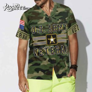 USA Army US Veteran T-Shirt Combat Military Camouflage T Shirt