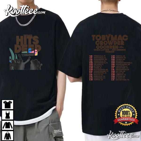 Tobymac Hits Deep Tour 2023 Merch T-Shirt