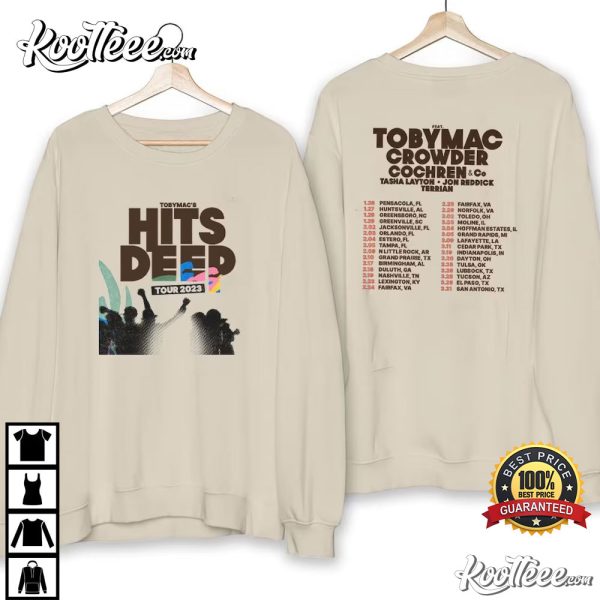 Tobymac Hits Deep Tour 2023 Merch T-Shirt