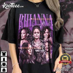 Rihanna Diamond Super Bowl Showtime Vintage T-Shirt