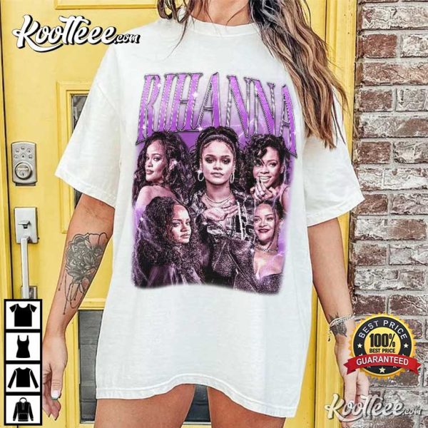 Rihanna Diamond Super Bowl Showtime Vintage T-Shirt