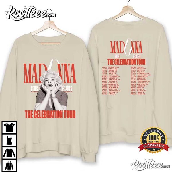 Madonna The Celebration Tour 2023 T-Shirt #2