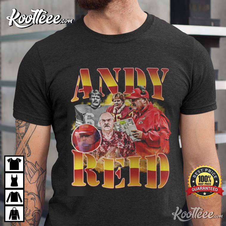 Andy Reid Kansas City Chiefs Vintage T-Shirt