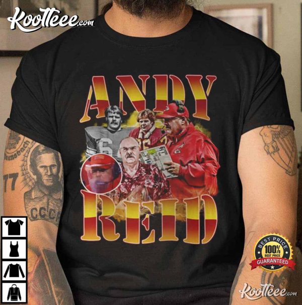 Andy Reid Kansas City Chiefs Legend Vintage T-Shirt