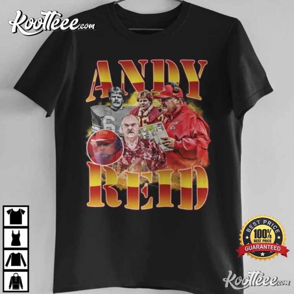 Andy Reid Kansas City Chiefs Legend Vintage T-Shirt