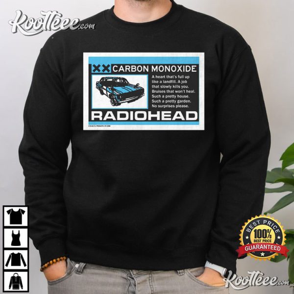 Radiohead Carbon Patch Merch Fan Gift T-Shirt