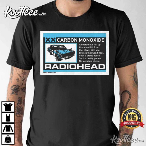 Radiohead Carbon Patch Merch Fan Gift T-Shirt