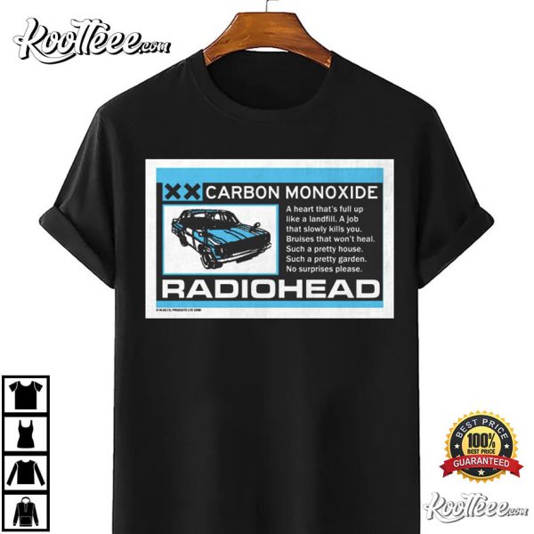 Radiohead Carbon Patch Merch Fan Gift T-Shirt