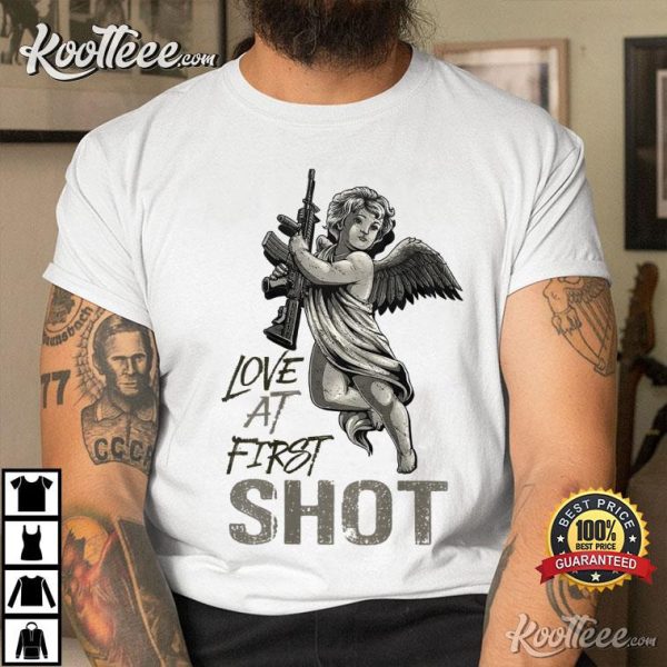 Angel Baby Love At First Shot T-Shirt