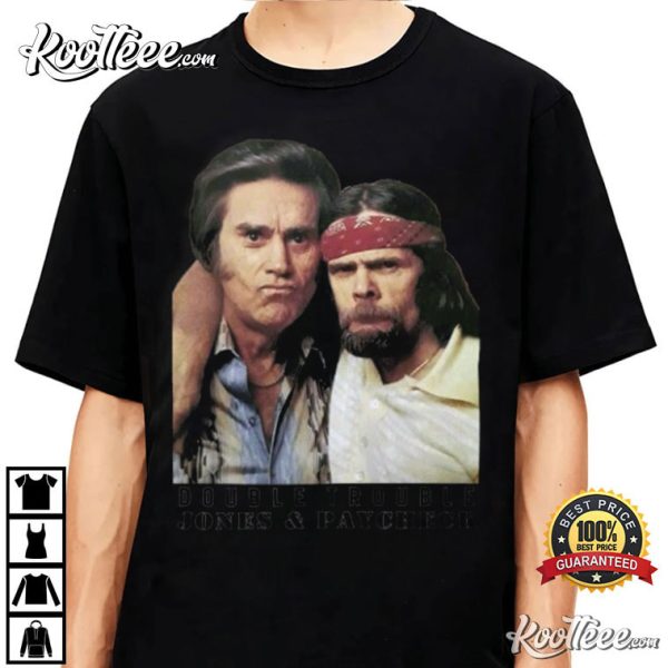 George Jones At Johnny Paycheck Double Troble T-Shirt