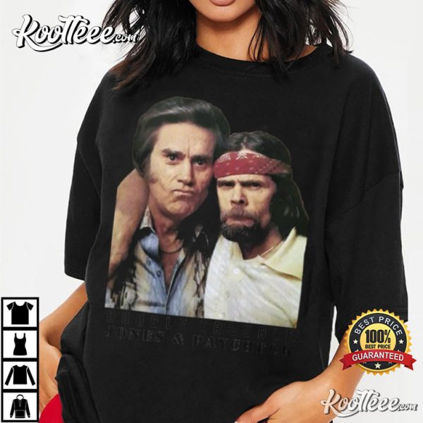 George Jones At Johnny Paycheck Double Troble T-Shirt