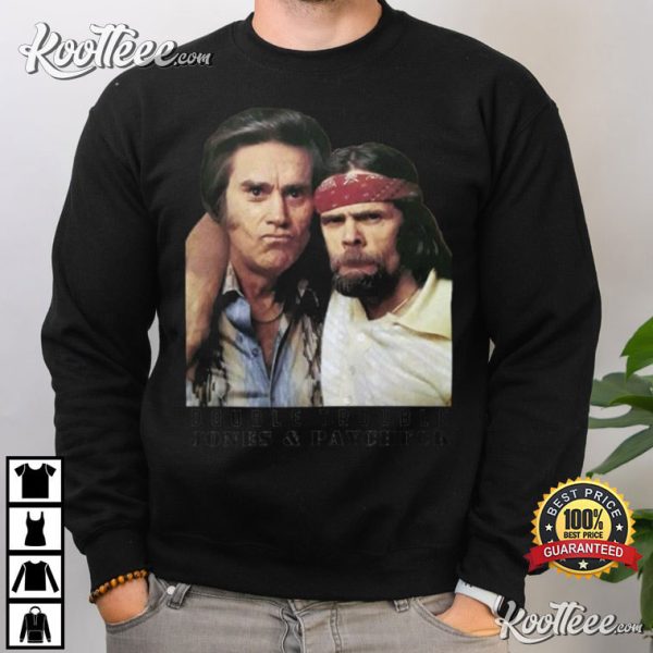 George Jones At Johnny Paycheck Double Troble T-Shirt