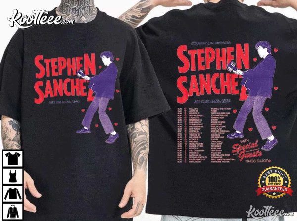 Stephen Sanchez 2023 Tour Fan Gift T-Shirt