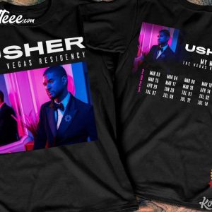 Usher My Way The Vegas Residency Tour 2023 T Shirt 2