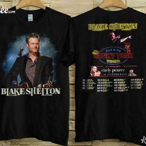 Blake Shelton Back To The Honky Tonk Tour 2023 T-Shirt #2