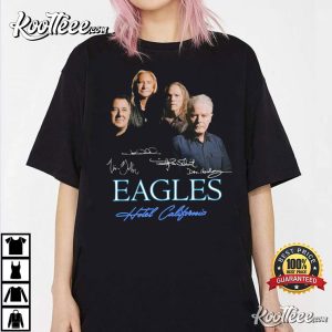 Eagles Hotel California Tour 2023 Rock Band T Shirt 2