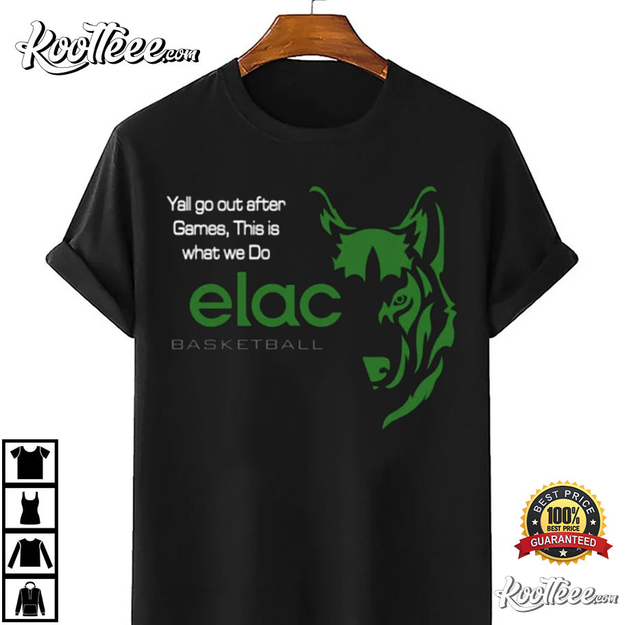 East La Los Angeles Elac Huskies Basketball Practice T-Shirt