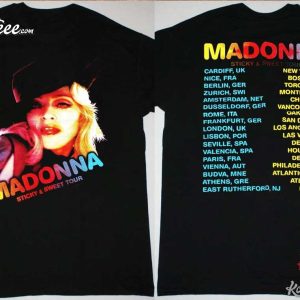 MADONNA Sticky & Sweet Tour 2008 T-Shirt