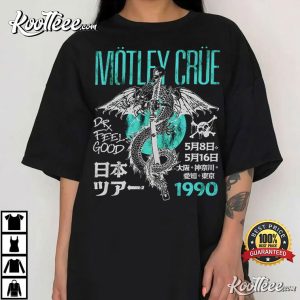 Motley Crue Cinderella Rock Band T Shirt 2