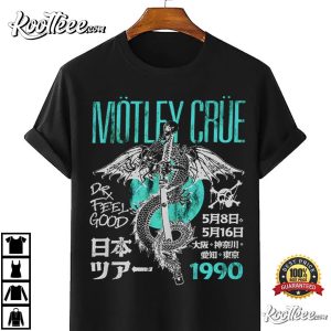 Motley Crue Cinderella Rock Band T Shirt 4