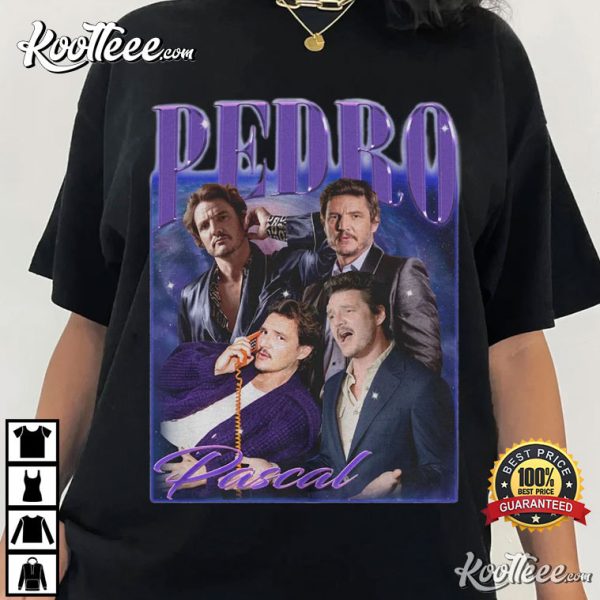 Actor Pedro Pascal, Javier Peña T-Shirt
