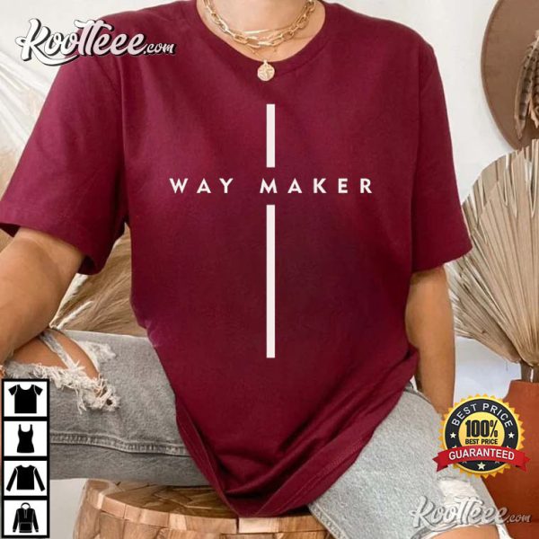 Waymaker Miracle Worker Men’s Christian T-Shirt