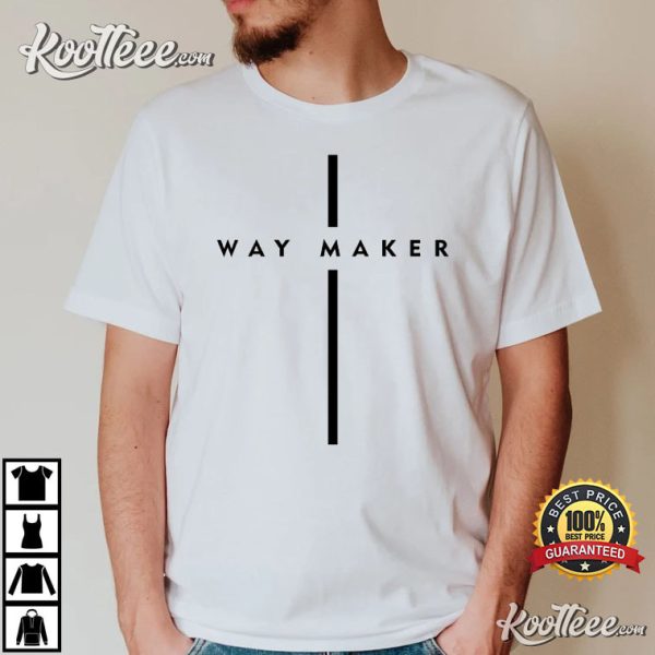 Waymaker Miracle Worker Men’s Christian T-Shirt