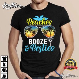 Girls Trip Women Men Vegas Hawaii Beaches Booze And Besties T Shirt 2