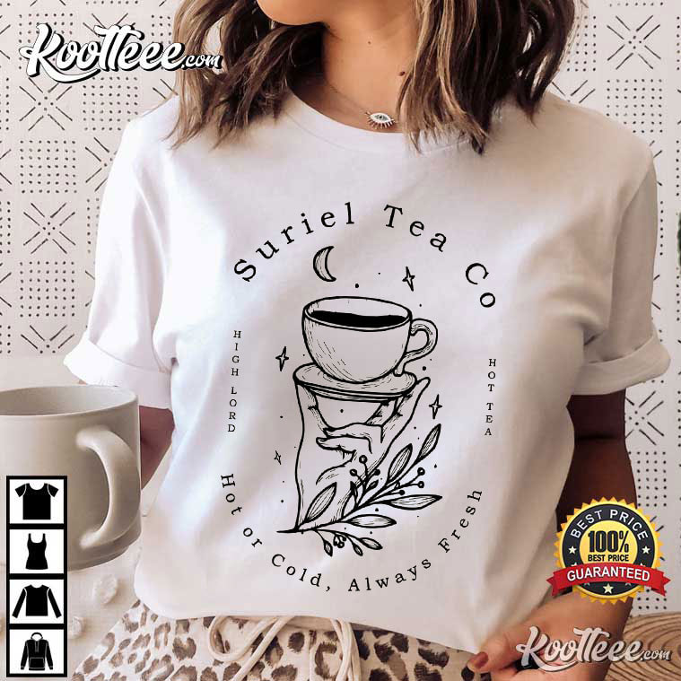 Suriel Tea Co, Acotar, Bookish, Sarah J Maas T-Shirt