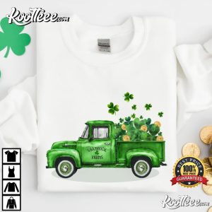 Happy St Patricks Day Shamrock Vintage Trucker T Shirt 3