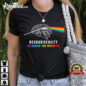 Neurodiversity Autism Spectrum Brain ASD And ADHD Awareness T Shirt 1