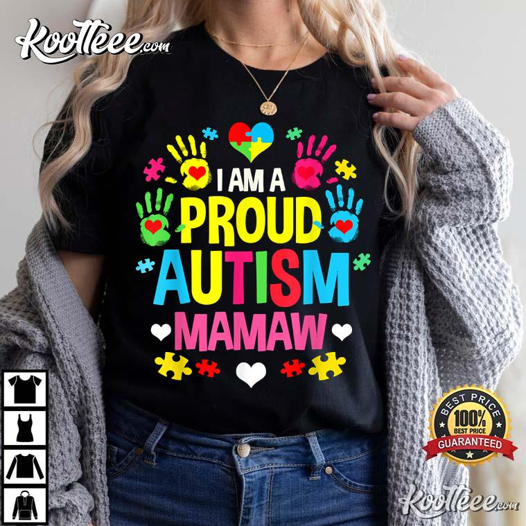I'm A Proud Autism Awareness Mom T-Shirt