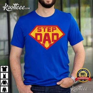 Super Step Dad Funny Father’s Day Gift T-Shirt