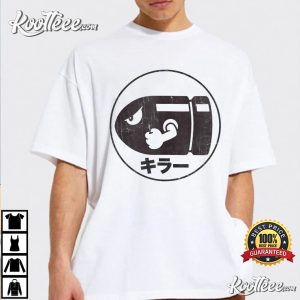 Retro Super Mario Bullet Bill Distressed T Shirt 4