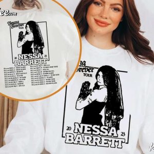 Nessa Barrett Young Forever Tour 2023 T Shirt 3
